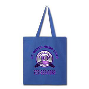 BGHC 10 Year Anniversary Tote Bag - royal blue