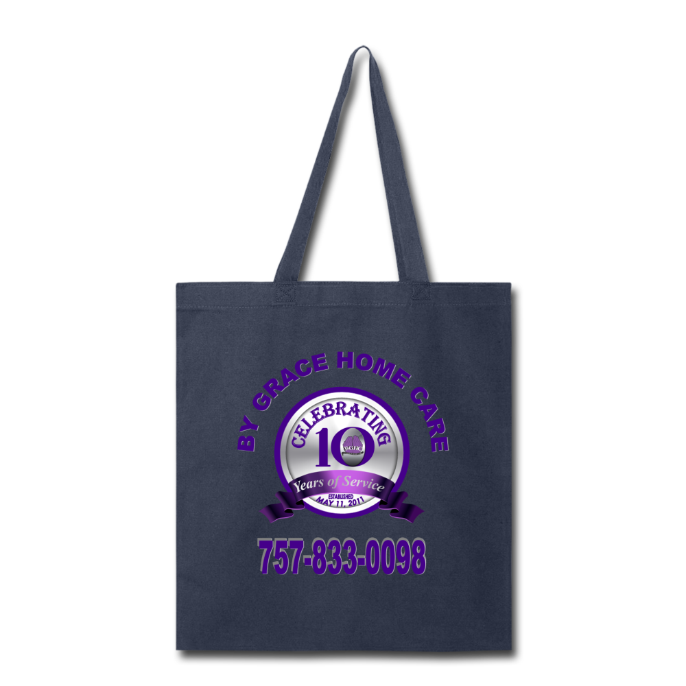 BGHC 10 Year Anniversary Tote Bag - navy