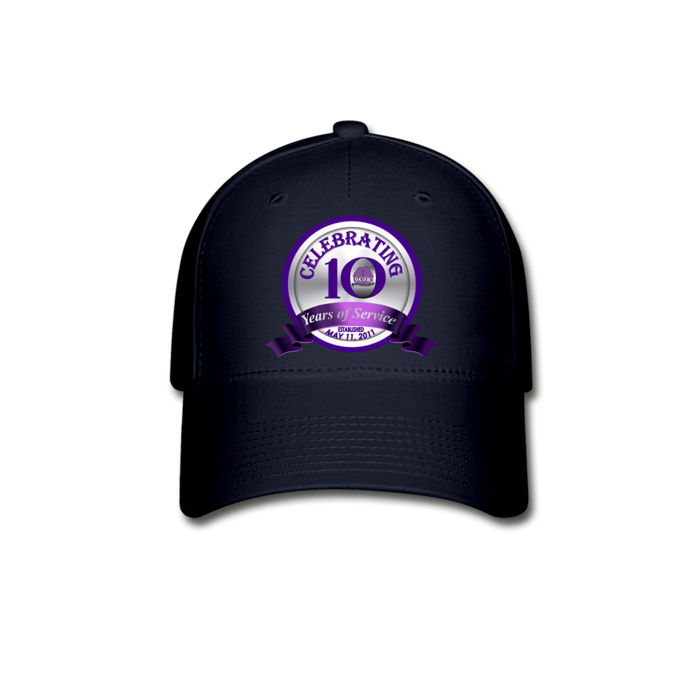 BGHC 10th Anniversary Baseball Cap - navy