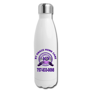 BGHC 10Years Insulated Stainless Steel Water Bottle - white