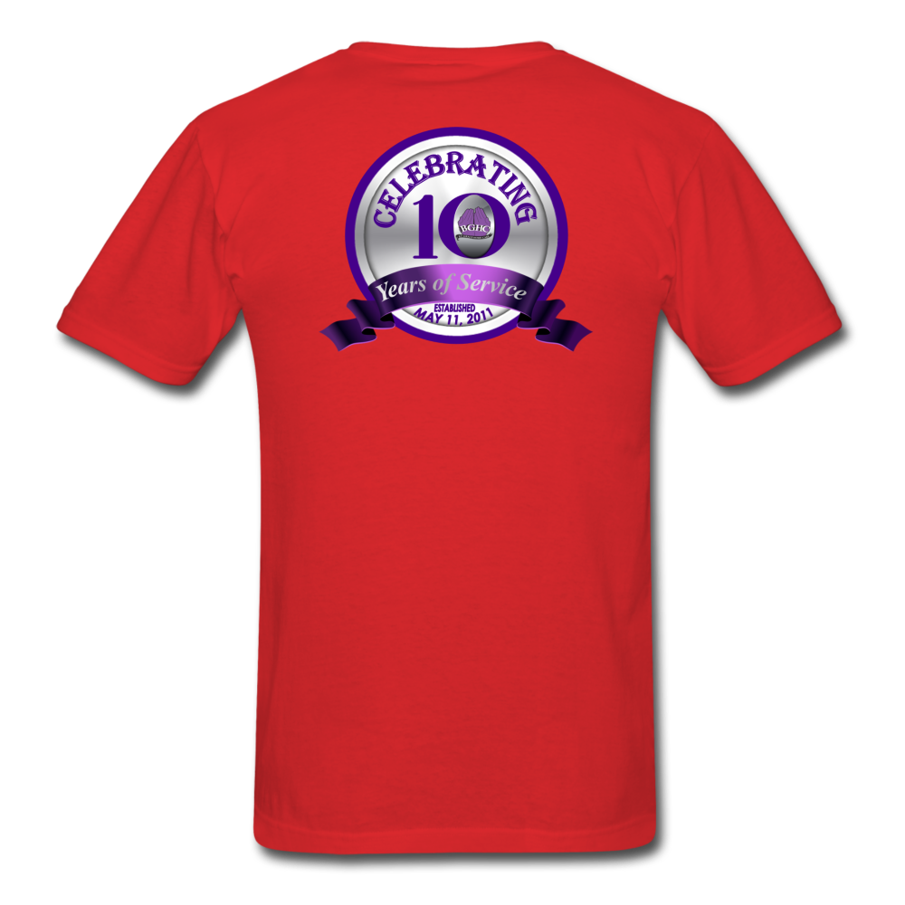 BGHC 10 Years Unisex Classic T-Shirt - red