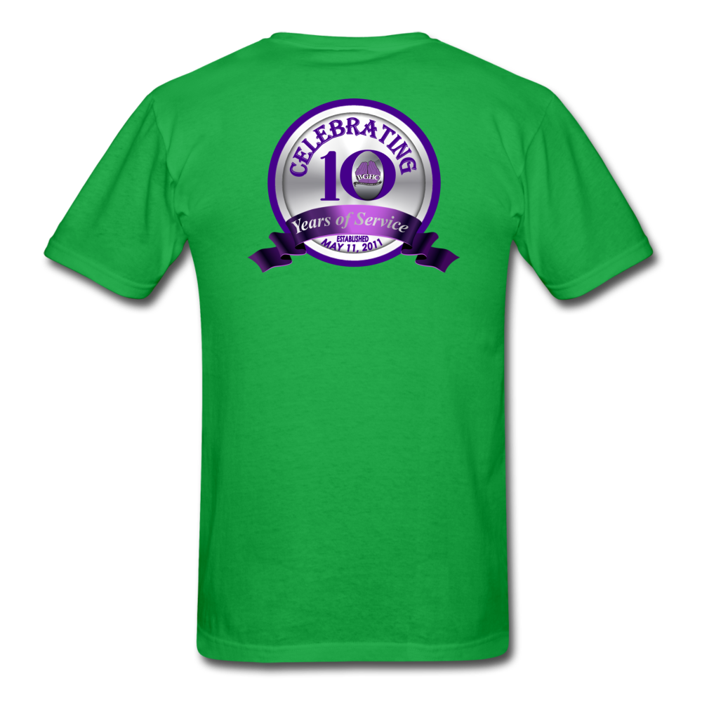 BGHC 10 Years Unisex Classic T-Shirt - bright green