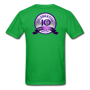 BGHC 10 Years Unisex Classic T-Shirt - bright green