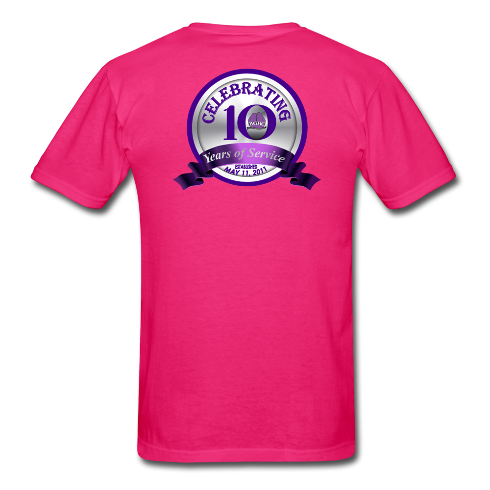 BGHC 10 Years Unisex Classic T-Shirt - fuchsia