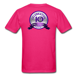 BGHC 10 Years Unisex Classic T-Shirt - fuchsia