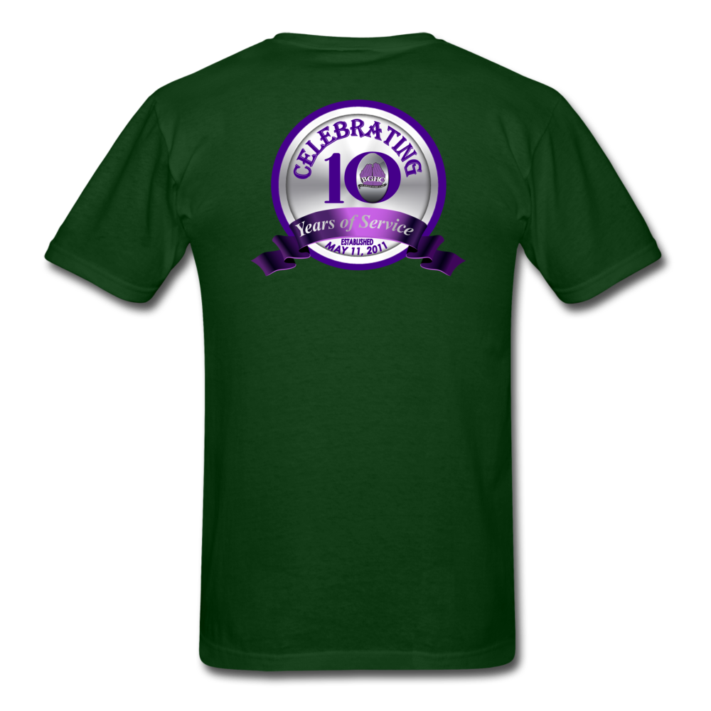 BGHC 10 Years Unisex Classic T-Shirt - forest green