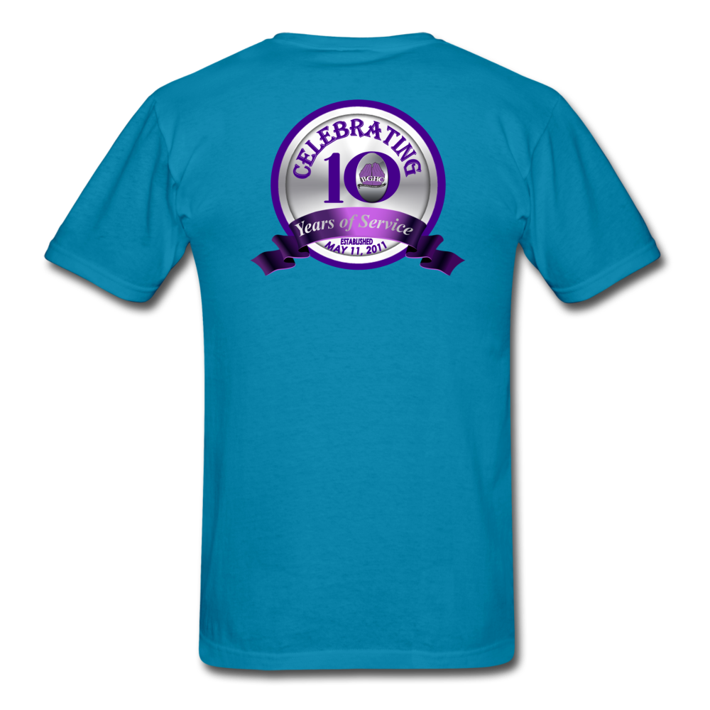 BGHC 10 Years Unisex Classic T-Shirt - turquoise