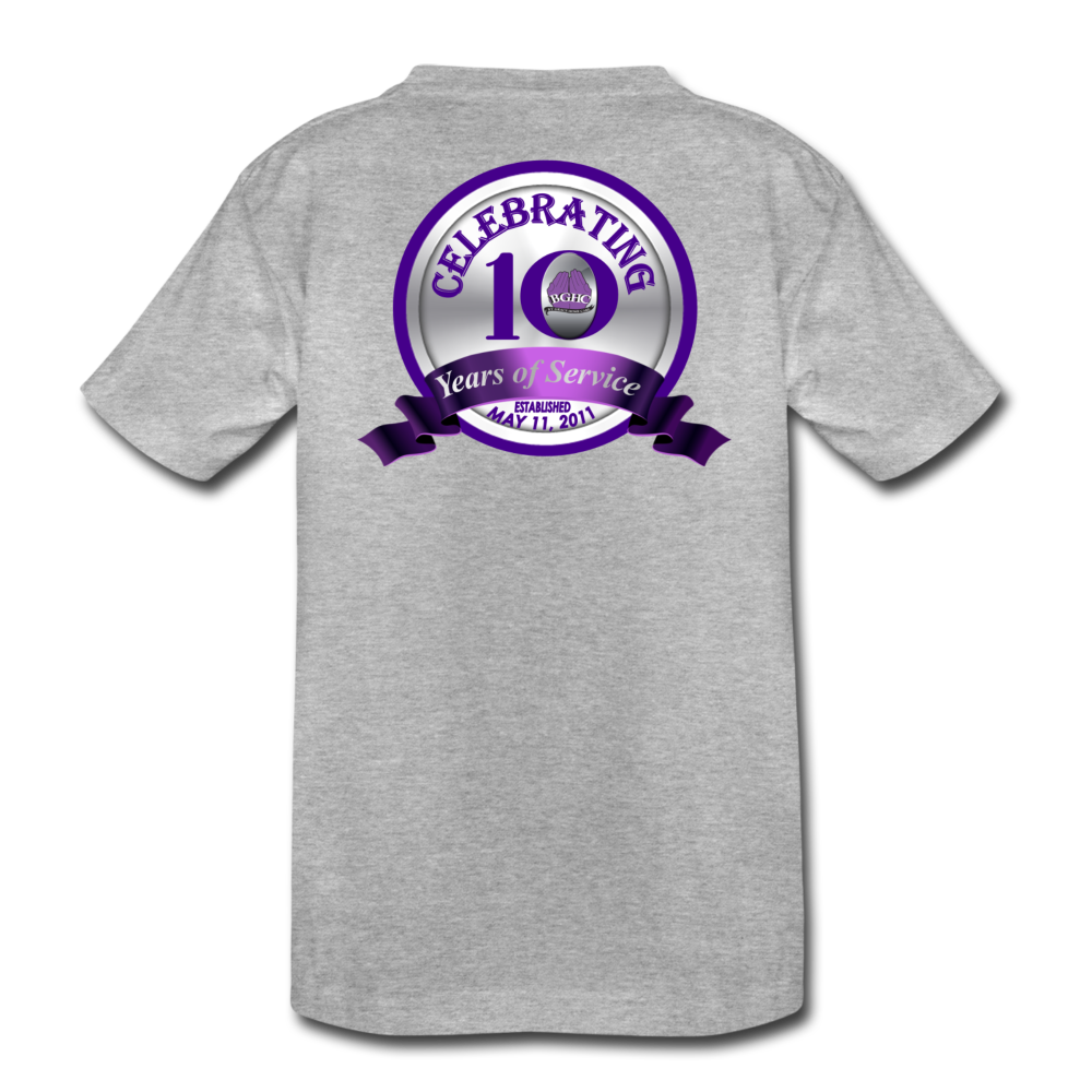 BGHC 10 Years Toddler T-shirt - heather gray