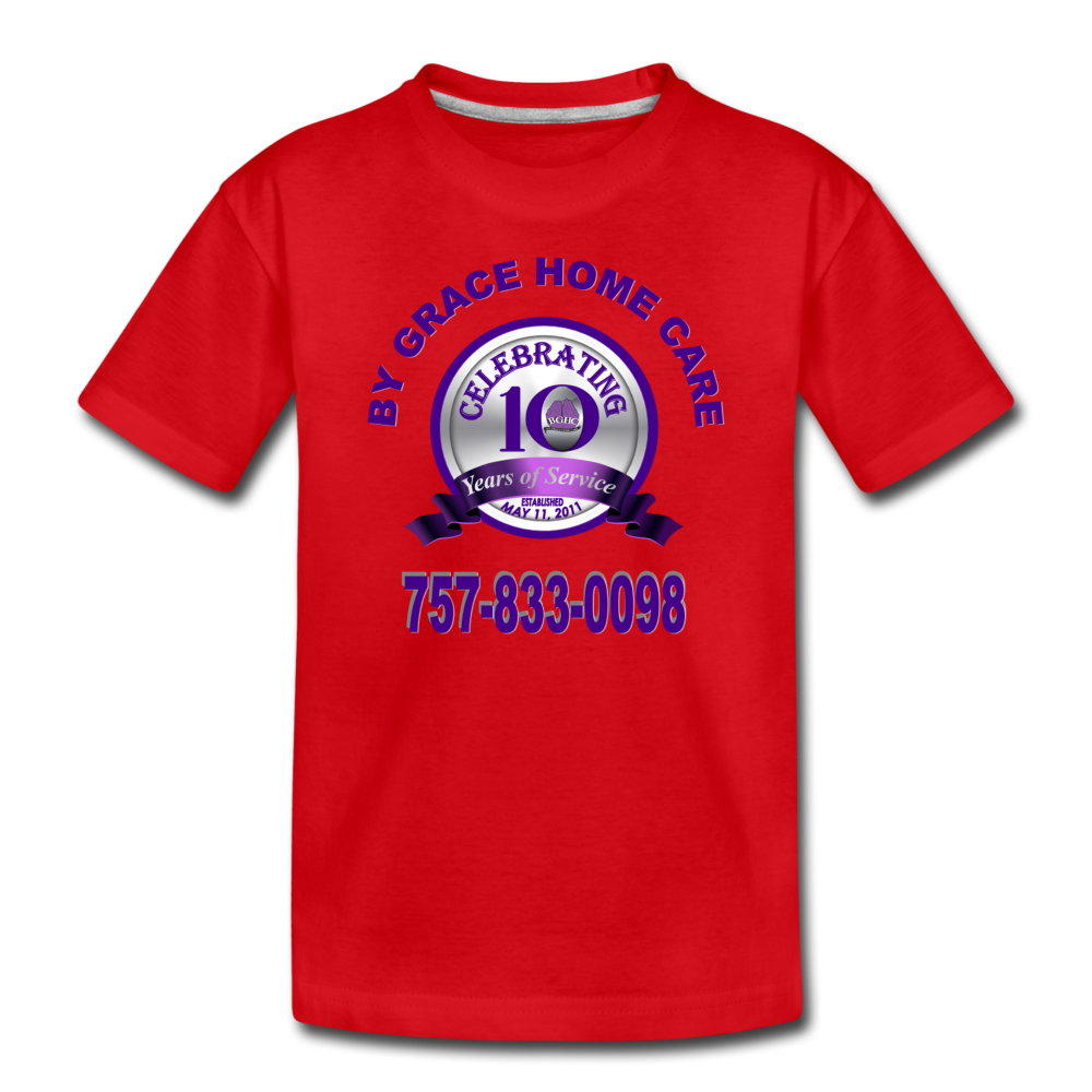 BGHC 10 Years Toddler T-shirt - red