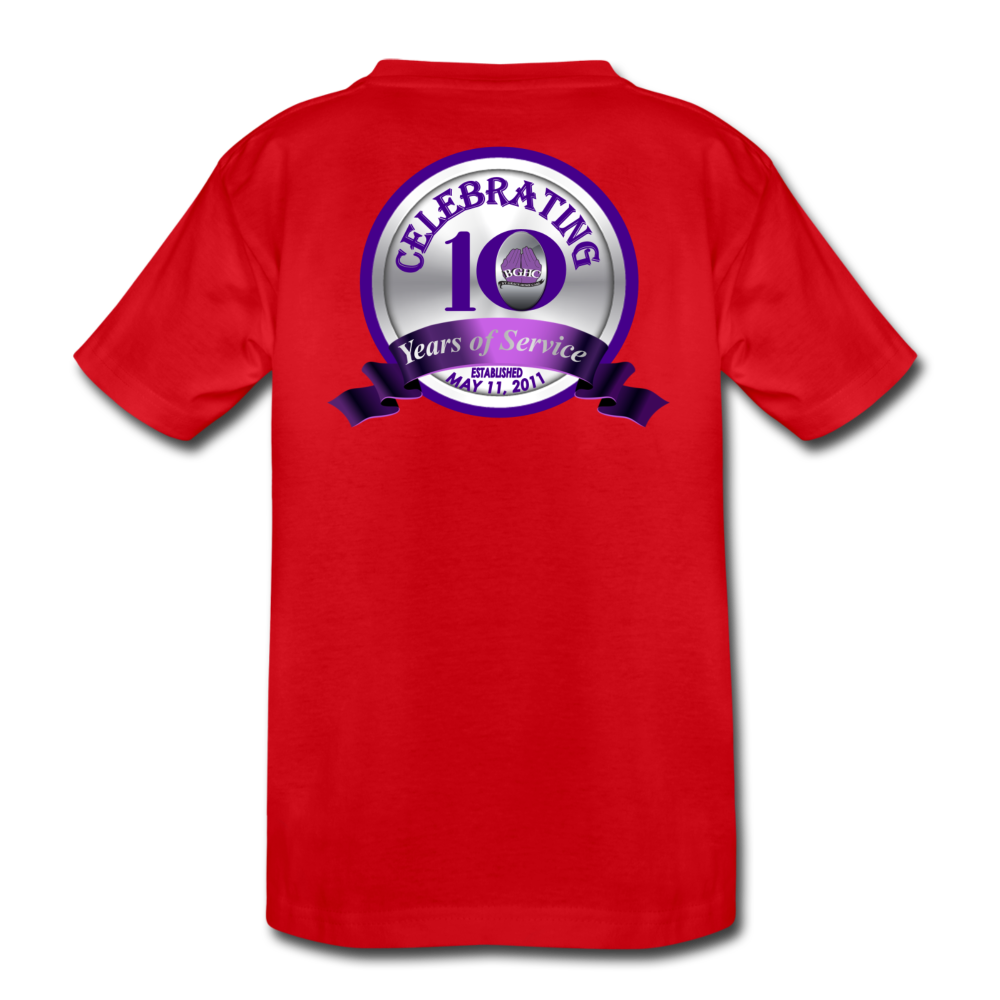 BGHC 10 Years Toddler T-shirt - red