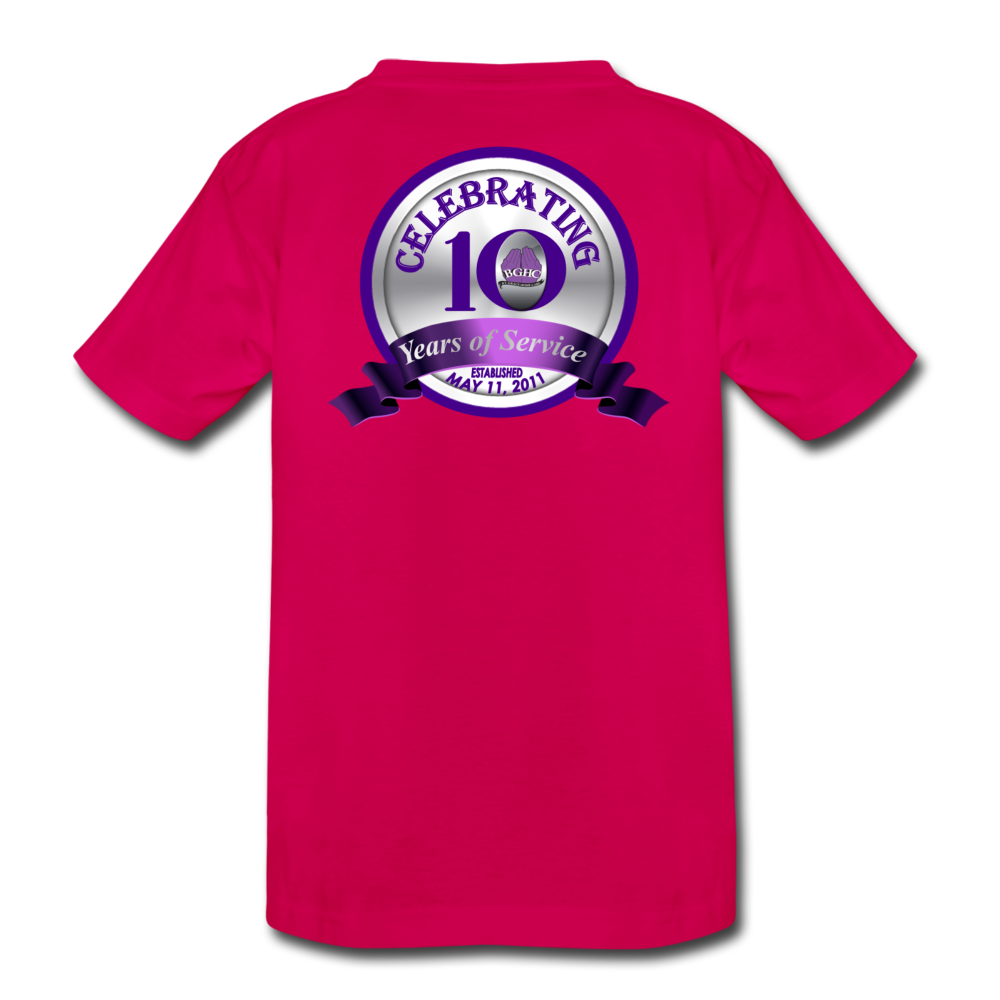 BGHC 10 Years Toddler T-shirt - dark pink