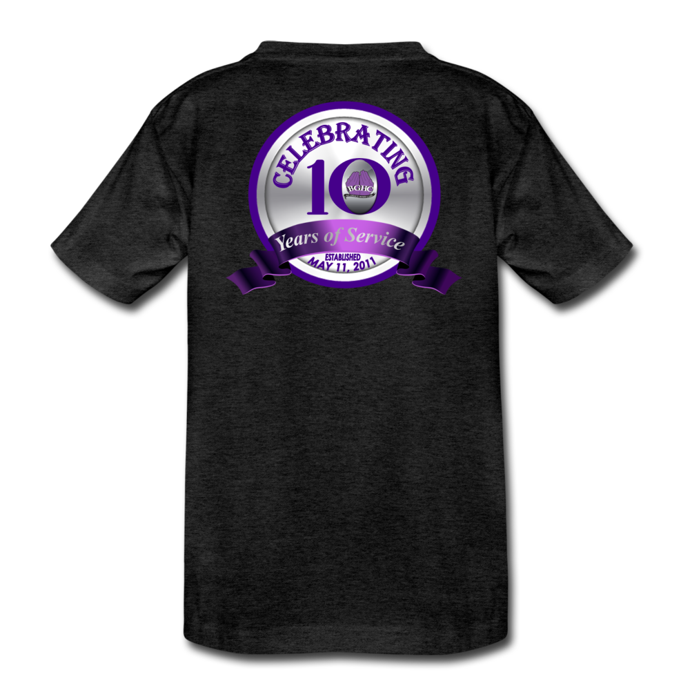 BGHC 10 Years Toddler T-shirt - charcoal gray