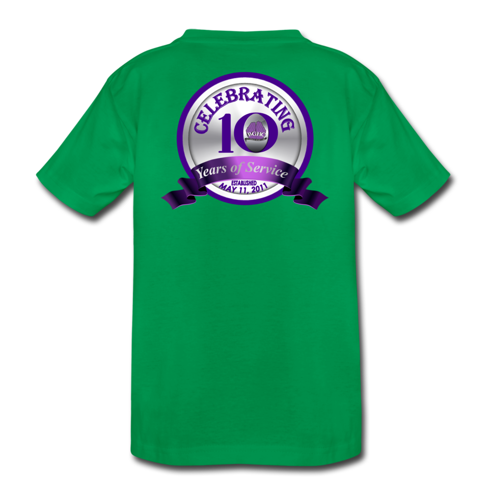 BGHC 10 Years Toddler T-shirt - kelly green