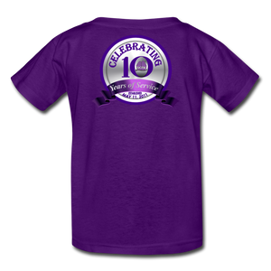 BGHC 10 Years Youth T-Shirt - purple