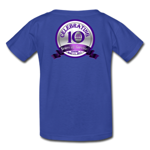 BGHC 10 Years Youth T-Shirt - royal blue