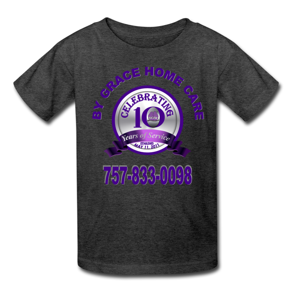 BGHC 10 Years Youth T-Shirt - heather black