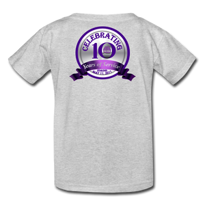 BGHC 10 Years Youth T-Shirt - heather gray