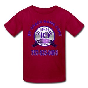 BGHC 10 Years Youth T-Shirt - dark red