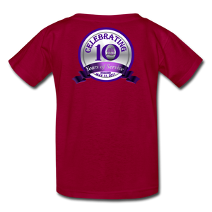 BGHC 10 Years Youth T-Shirt - dark red