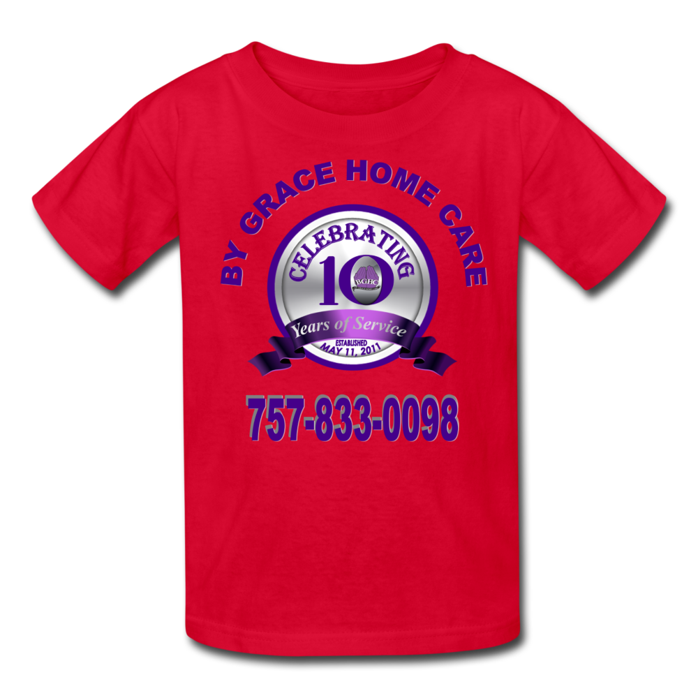 BGHC 10 Years Youth T-Shirt - red