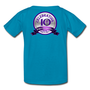 BGHC 10 Years Youth T-Shirt - turquoise