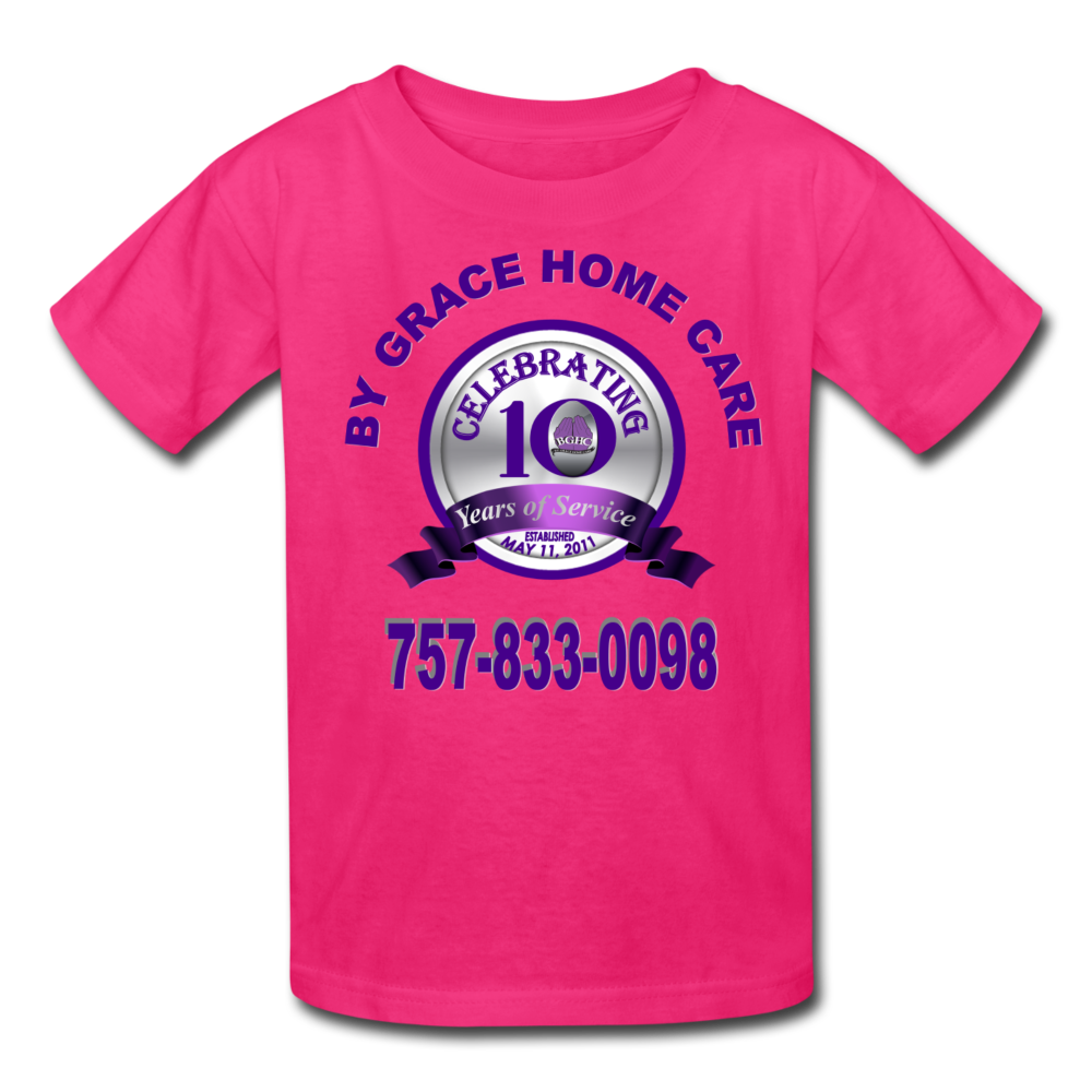 BGHC 10 Years Youth T-Shirt - fuchsia