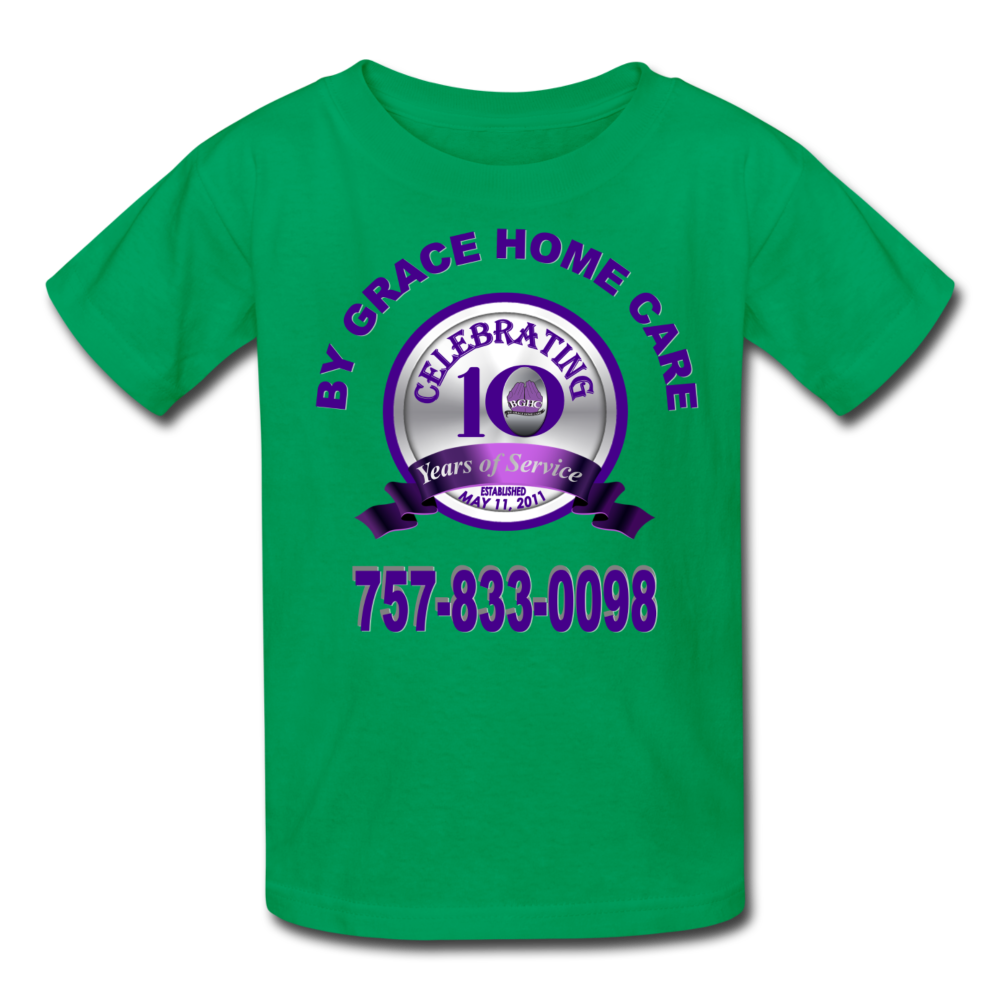 BGHC 10 Years Youth T-Shirt - kelly green