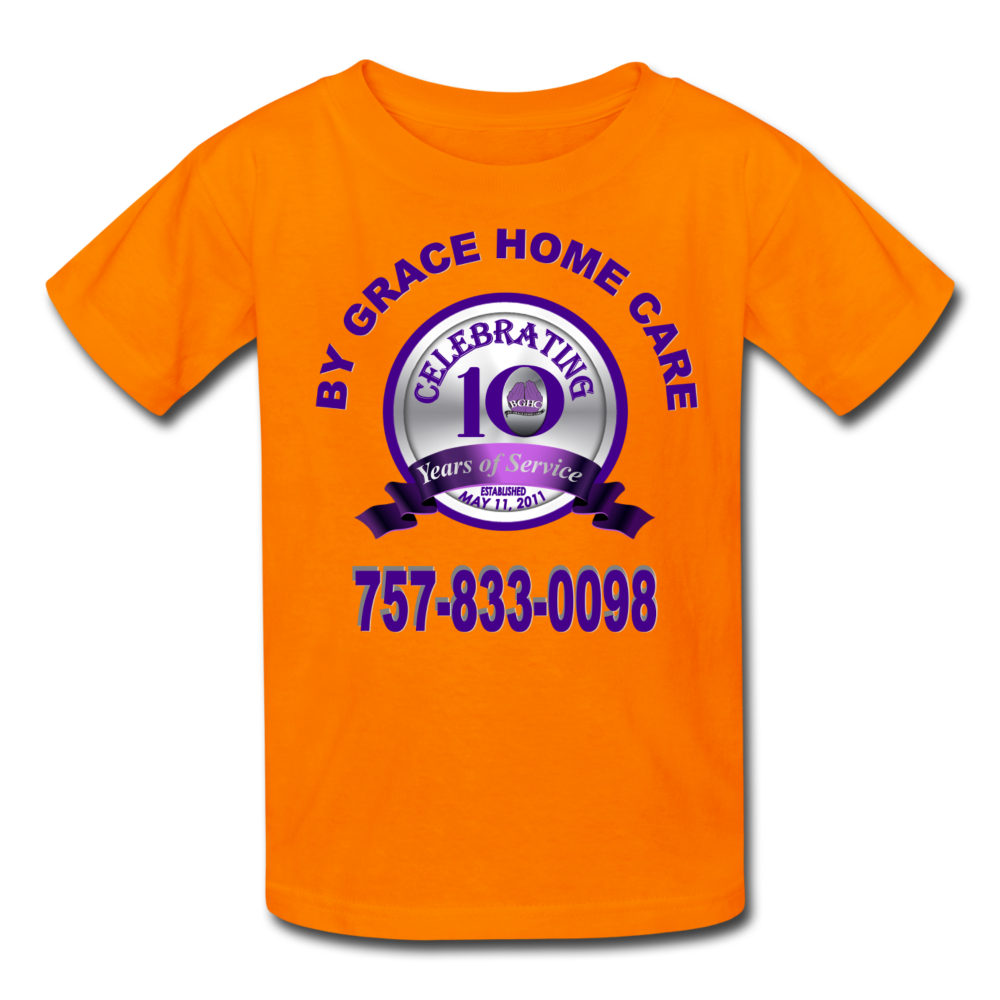 BGHC 10 Years Youth T-Shirt - orange