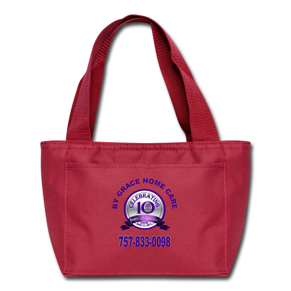 BGHC 10 Years Lunch Bag - red