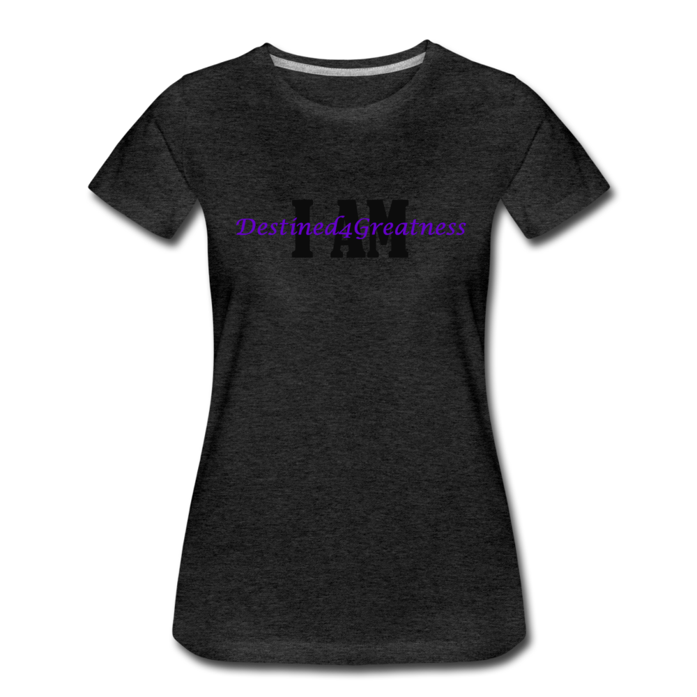 Women’s Premium T-Shirt - charcoal gray