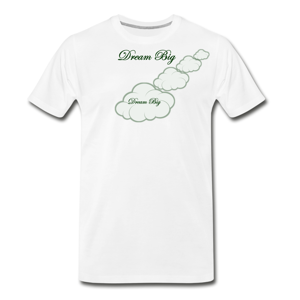 Men's Green Dream Big T-Shirt - white