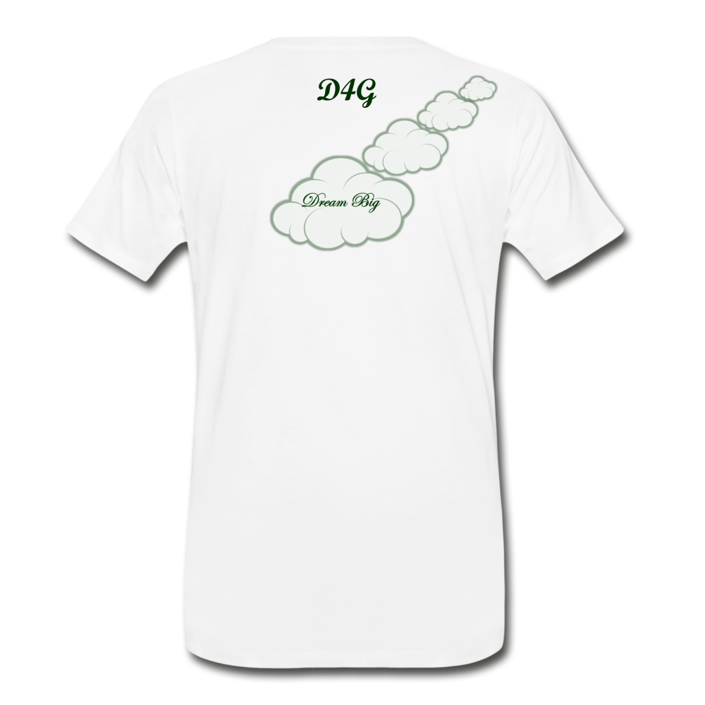 Men's Green Dream Big T-Shirt - white