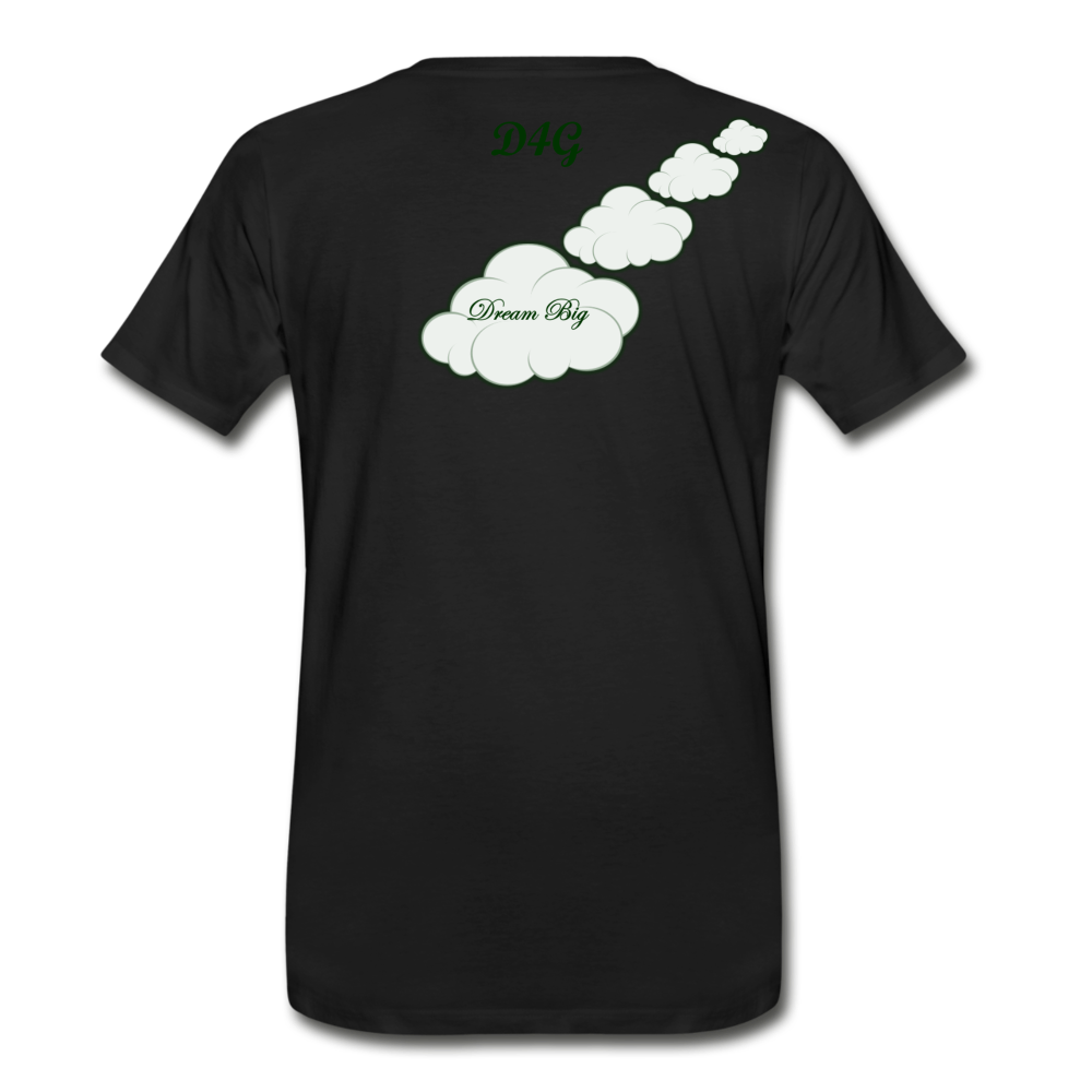 Men's Green Dream Big T-Shirt - black