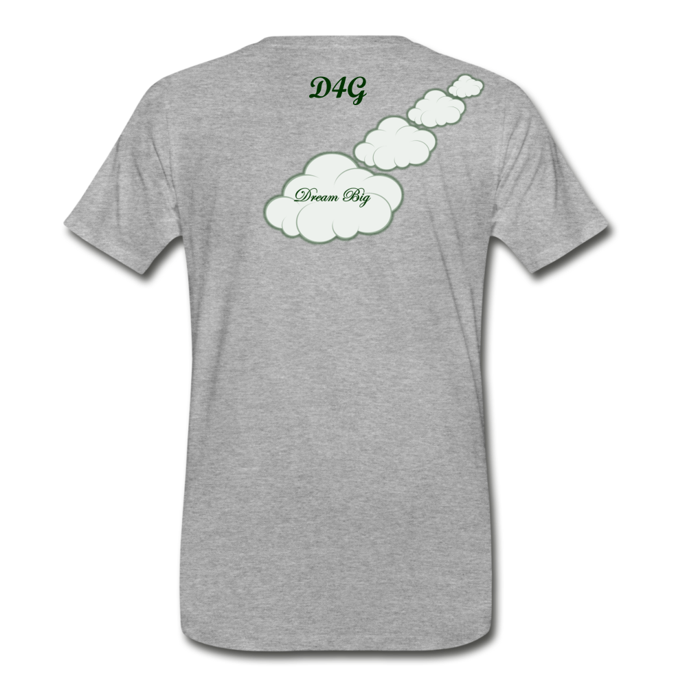 Men's Green Dream Big T-Shirt - heather gray