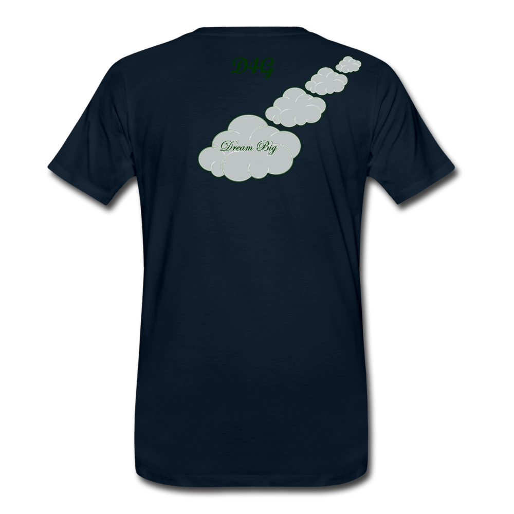 Men's Green Dream Big T-Shirt - deep navy