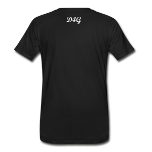 Men's B&W REAL T-Shirt - black