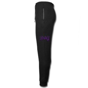 Purple D4G Joggers (Charcoal grey joggers) - black/asphalt