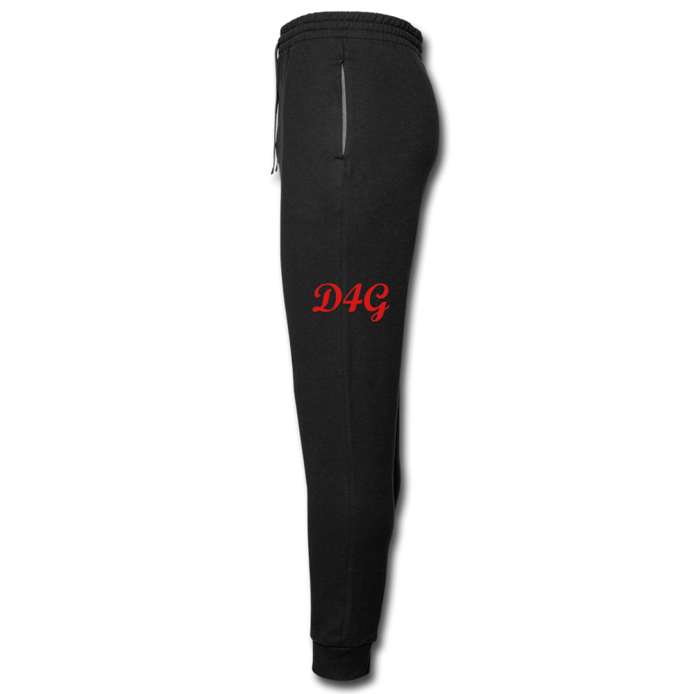 Red D4G Joggers (Charcoal grey joggers) - black/asphalt