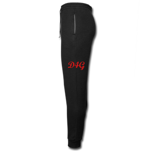 Red D4G Joggers (Charcoal grey joggers) - black/asphalt