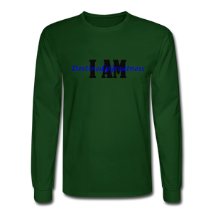 Royal Blue I AM Long Sleeve T-Shirt - forest green