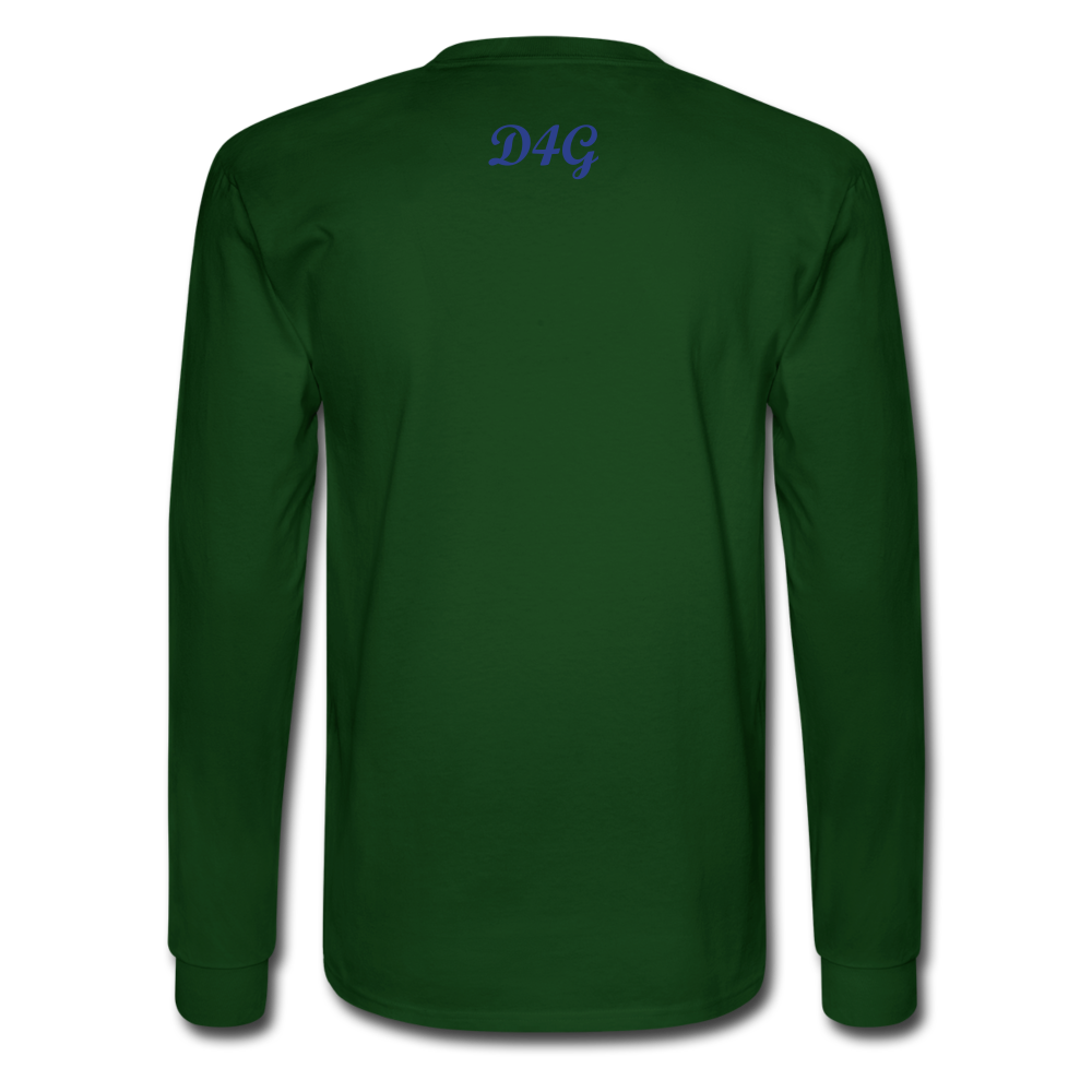 Royal Blue I AM Long Sleeve T-Shirt - forest green