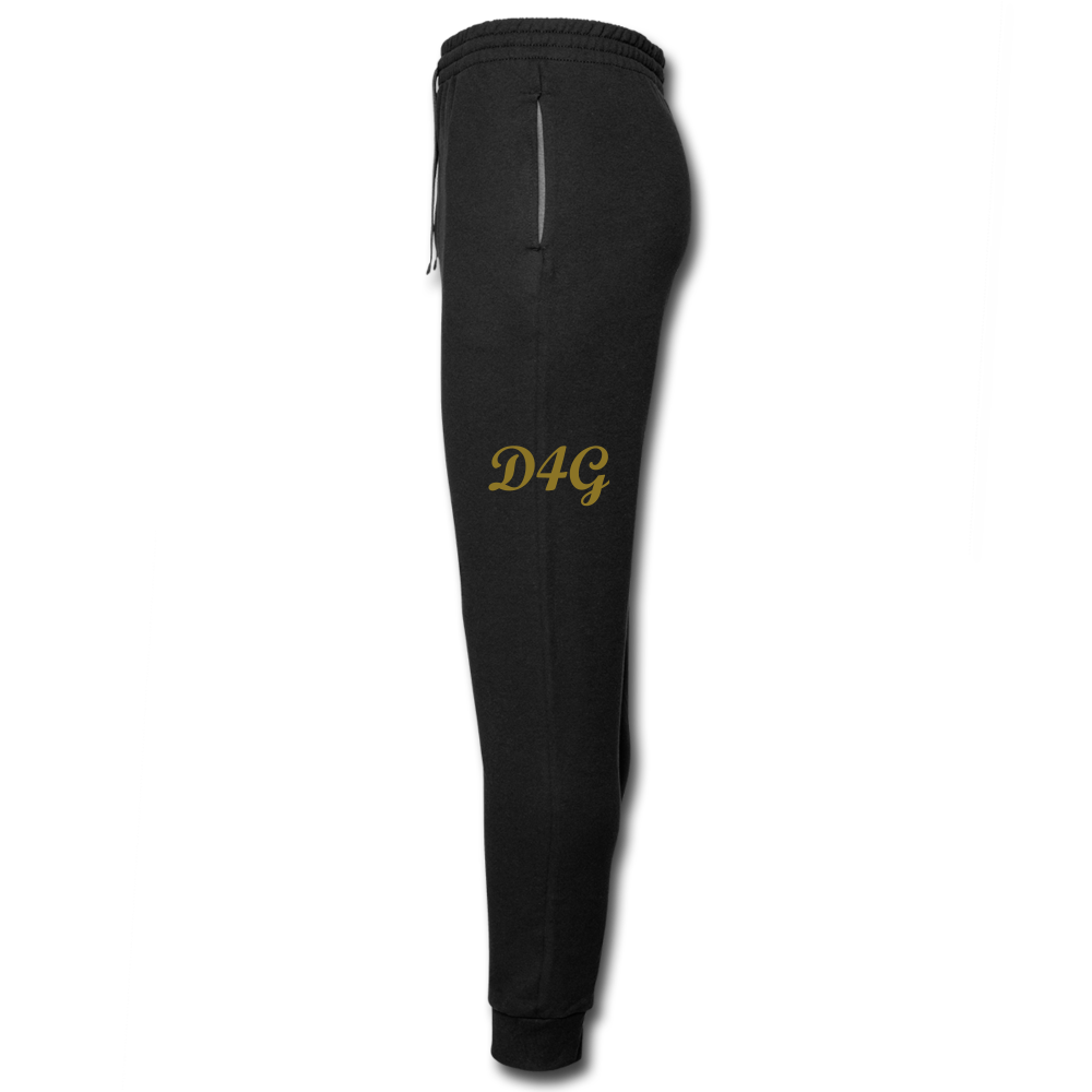 Metallic Gold D4G Joggers - black/asphalt