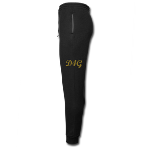 Metallic Gold D4G Joggers - black/asphalt