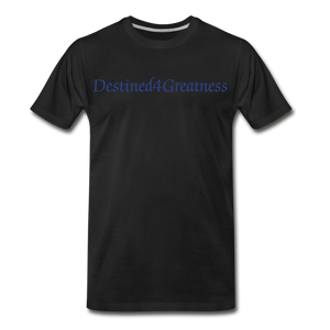 Men's Royal Blue D4G T-Shirt - black