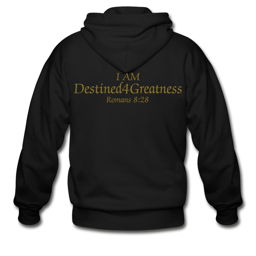 GOLD IAM D4G Zip Hoodie - black