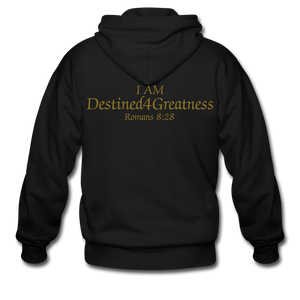 GOLD IAM D4G Zip Hoodie - black