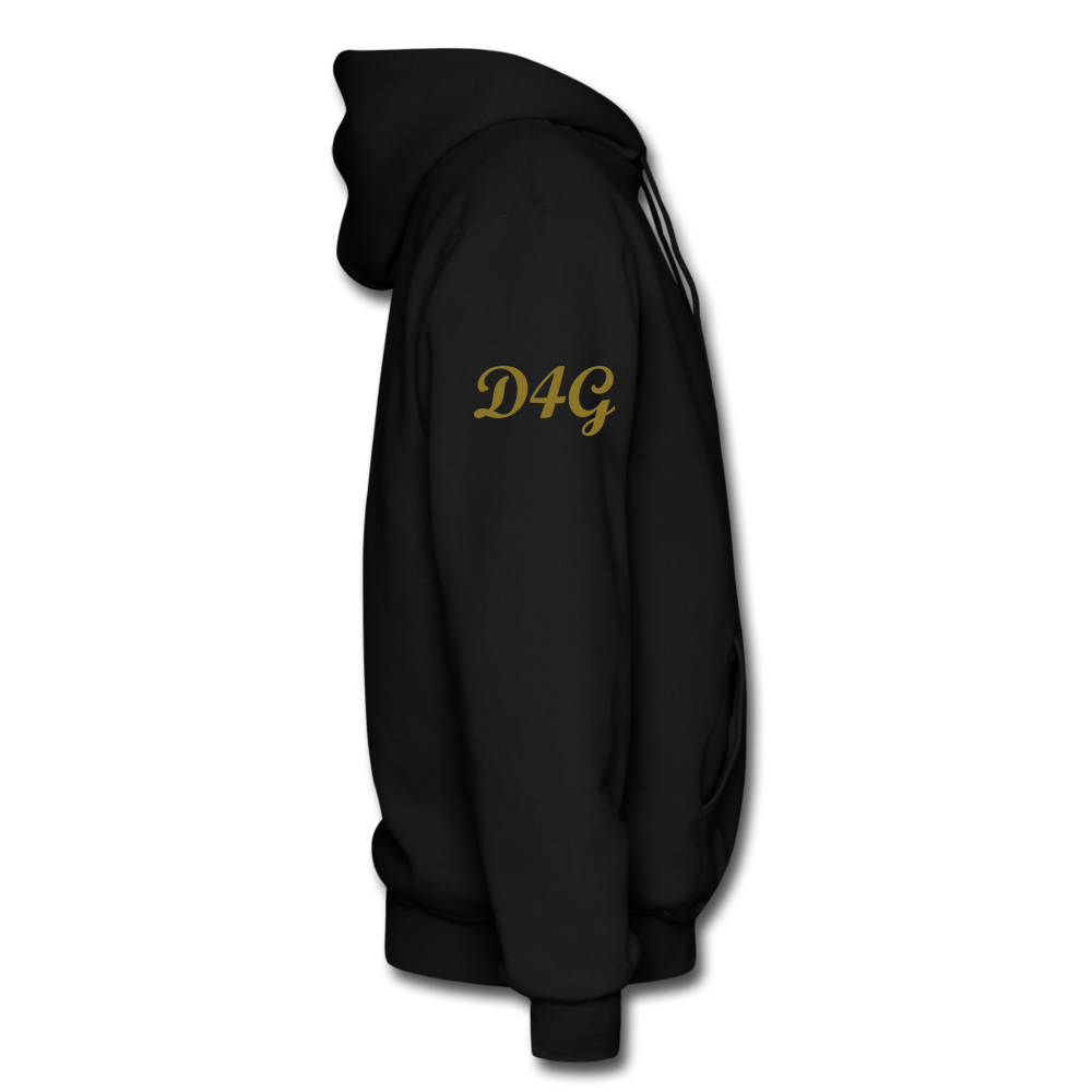 GOLD IAM D4G Zip Hoodie - black