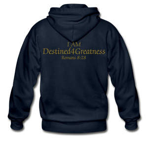 GOLD IAM D4G Zip Hoodie - navy