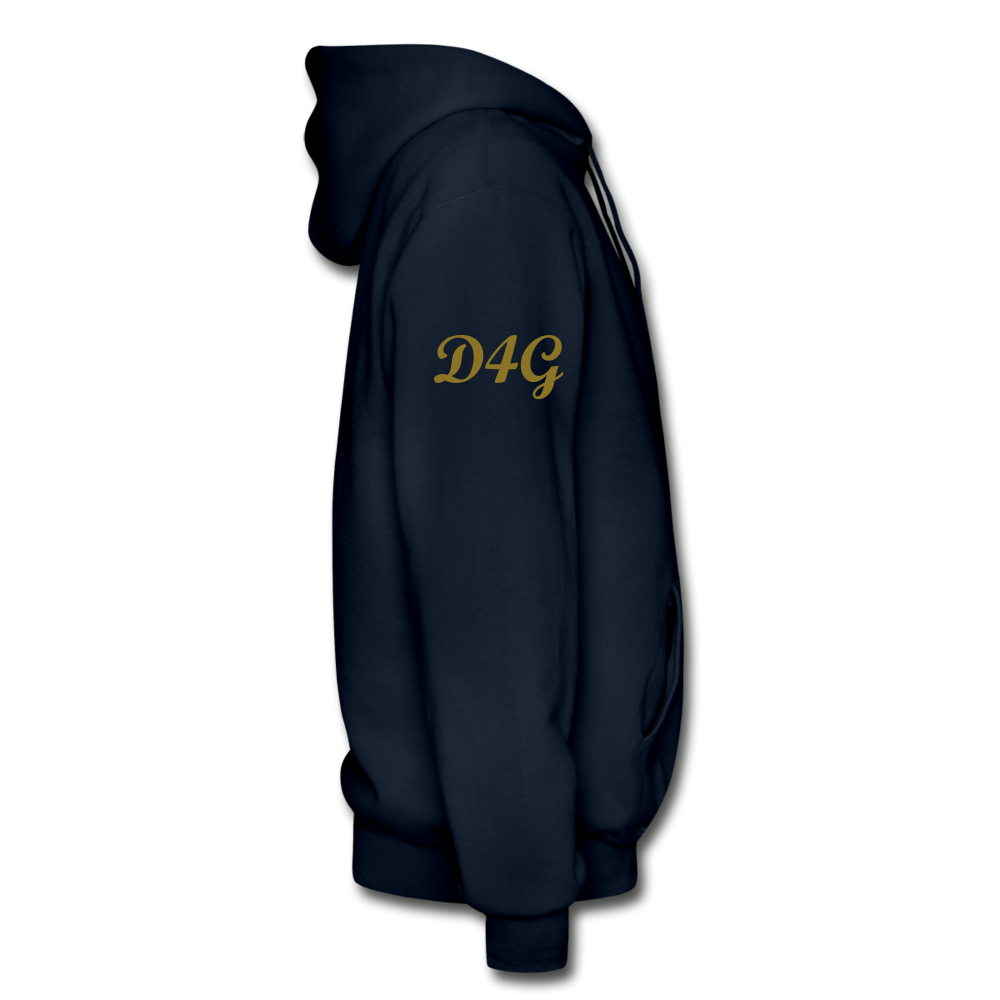 GOLD IAM D4G Zip Hoodie - navy