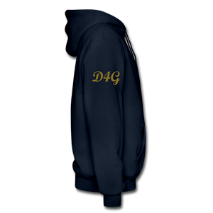 GOLD IAM D4G Zip Hoodie - navy